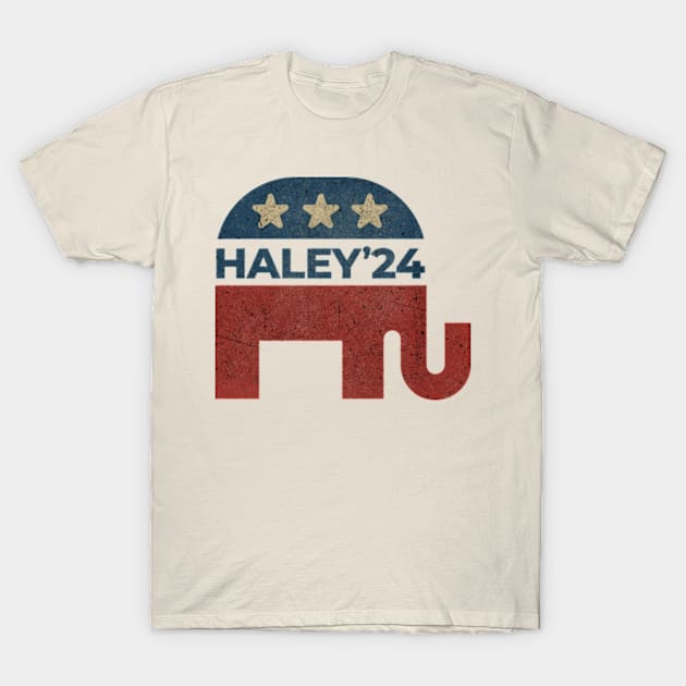 Vote Nikki Haley 2024 T-Shirt by All-About-Words